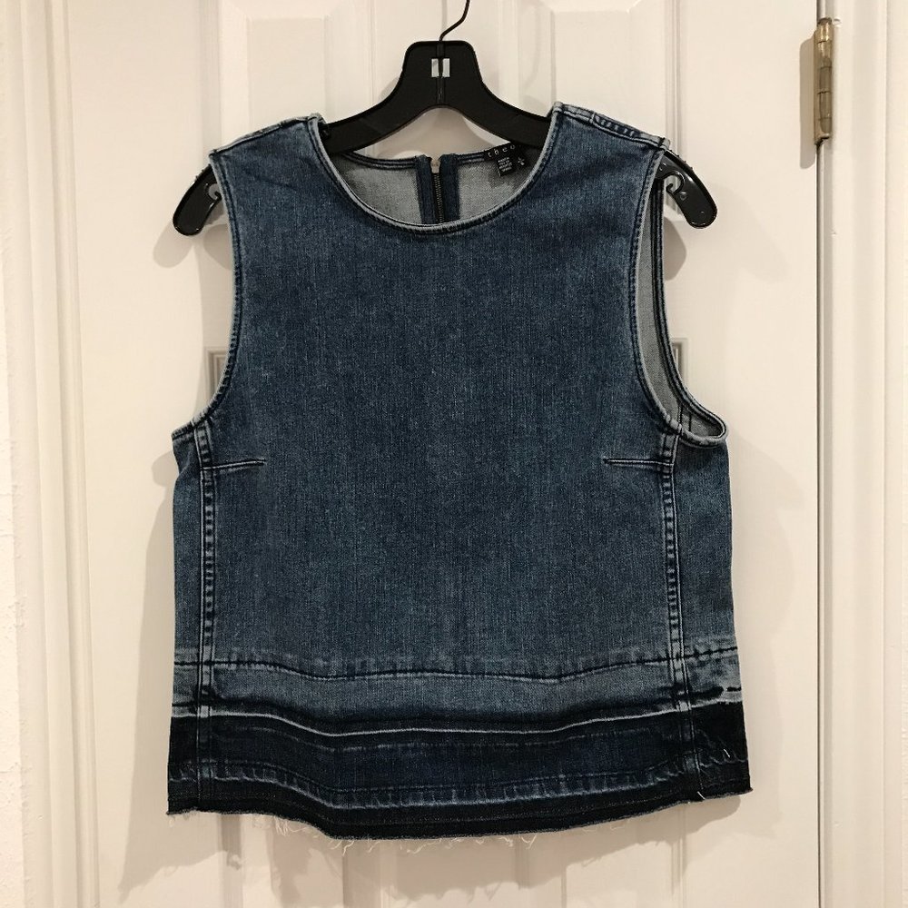 Theory Denim Crop Top Size L